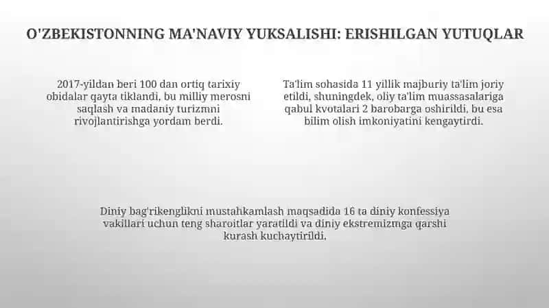 Ma'naviy yangilanishlar 4