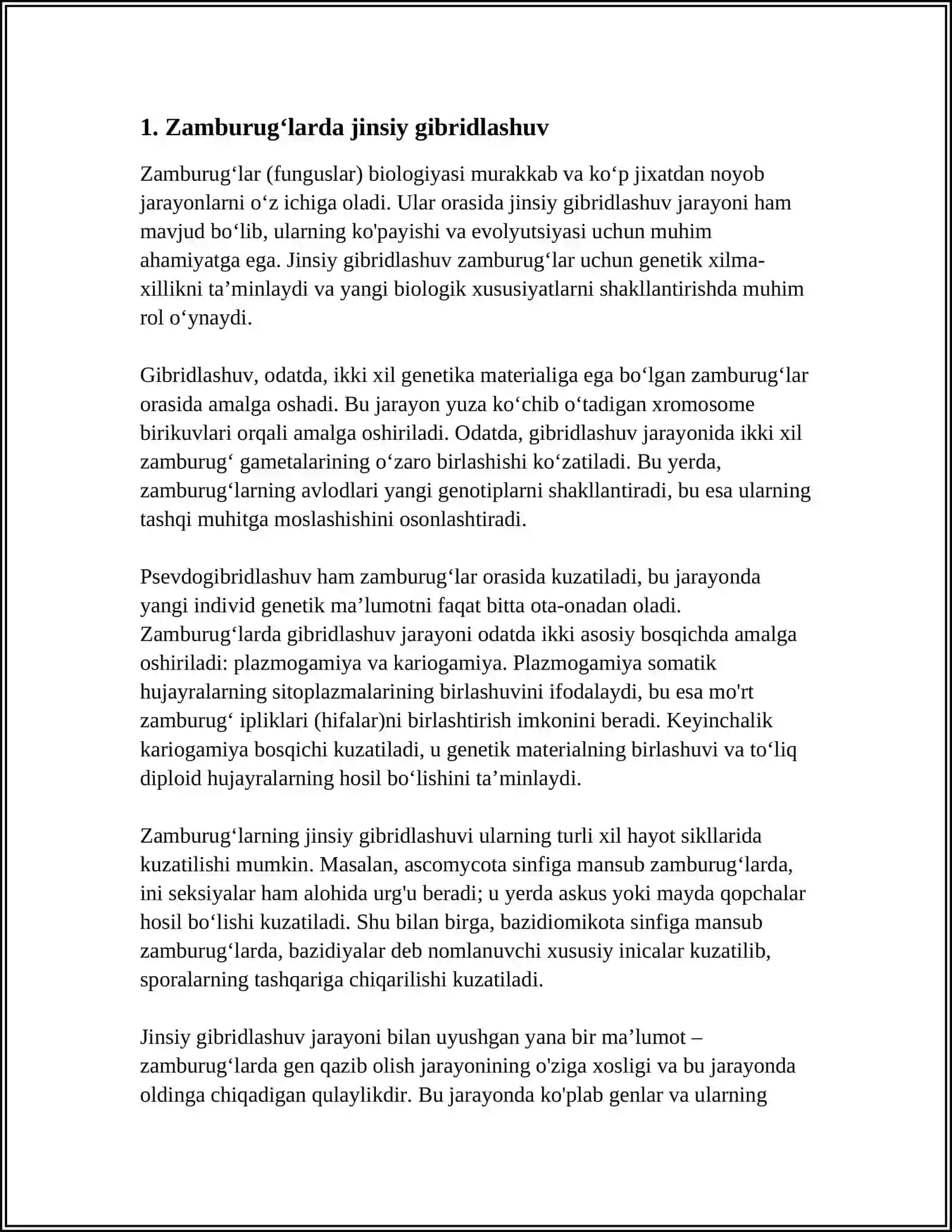 ZAMBURUGʻLARNING OʻZGARUVCHANLIK MEXANIZIMI 4
