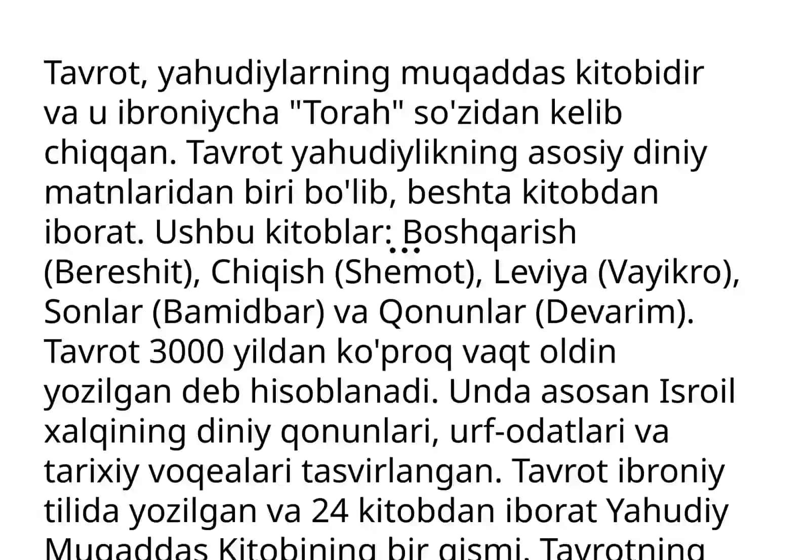 Yaxudiylik taʼlimoti va muqaddas kitobi 4