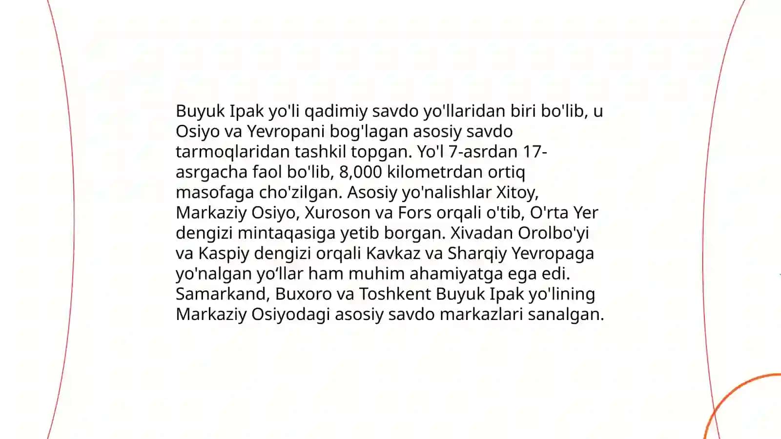 Buyuk ipak yo'li geografiyasi 4