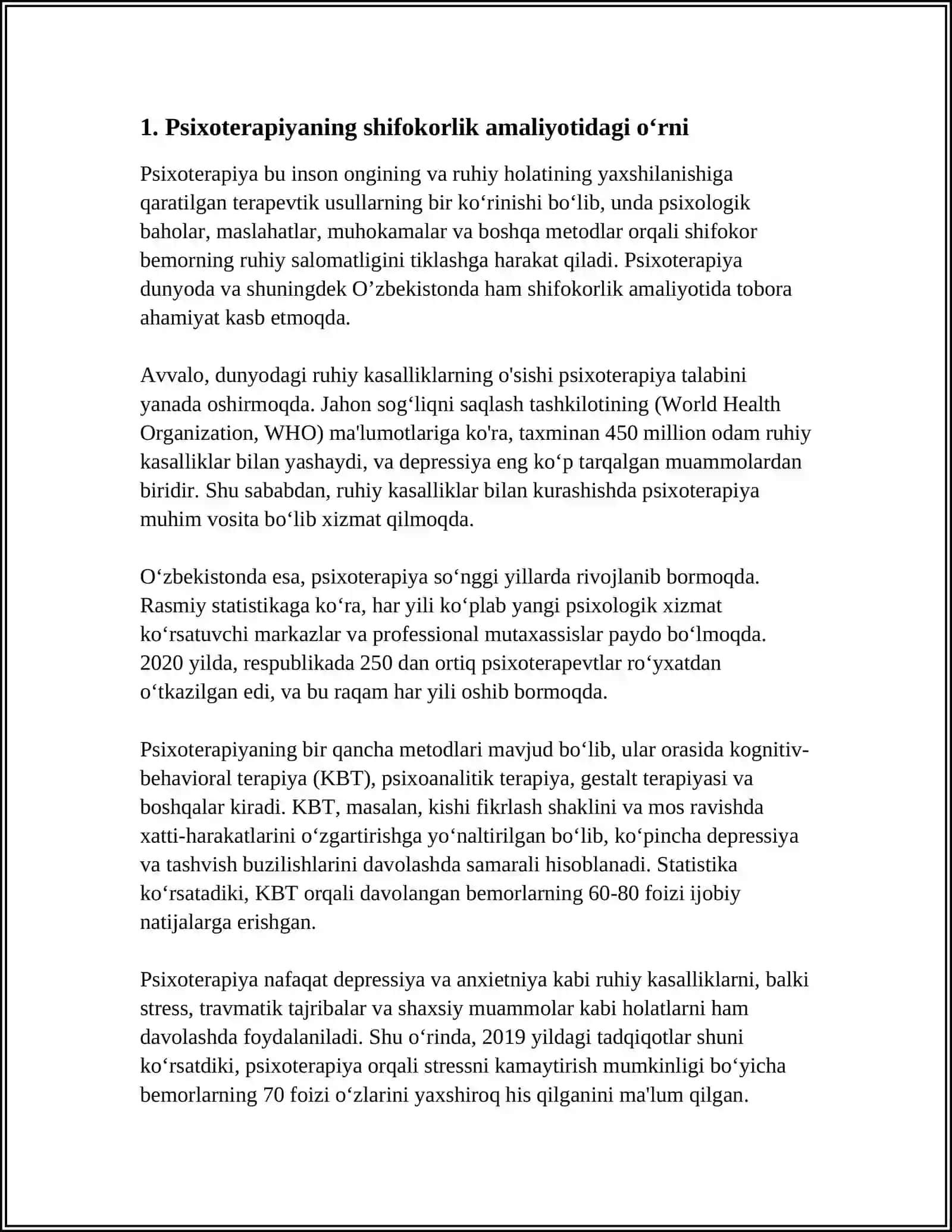SHIFOKORLIK FAOLIYATIDA PSIXOTERAPIYANING AXAMIYATI 4