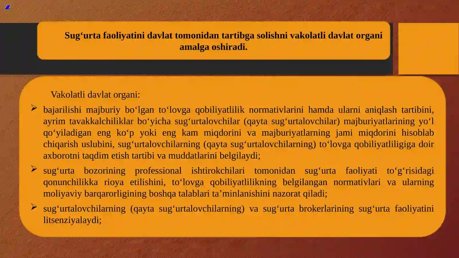 Sug’urta nazorati 4