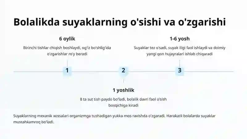 Suyaklarning yoshga qarab o'zgarishi 4