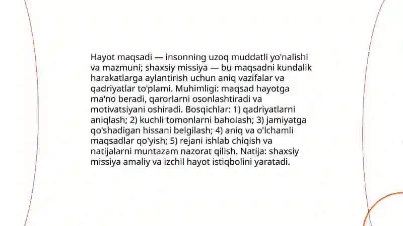 Maning hayot falsafam 4