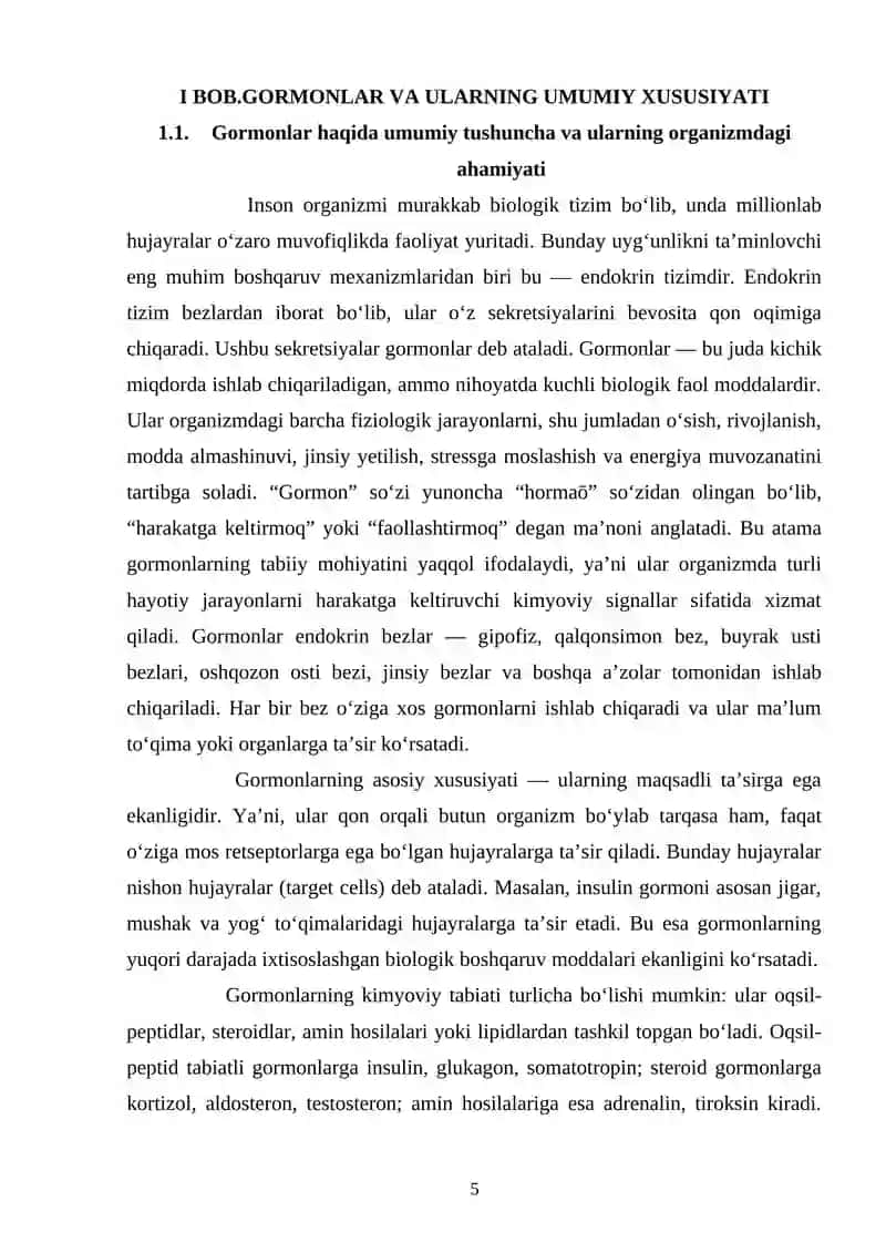 Garmonlarning modda almashinuviga ta'siri 4