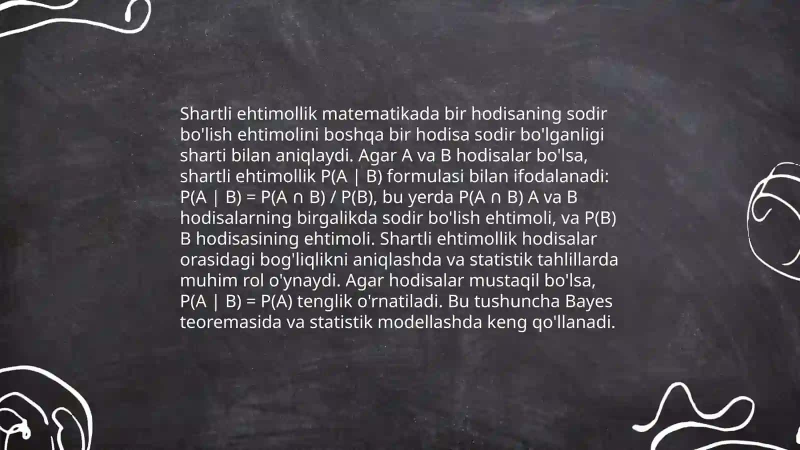 Bayes nazariyasi 4