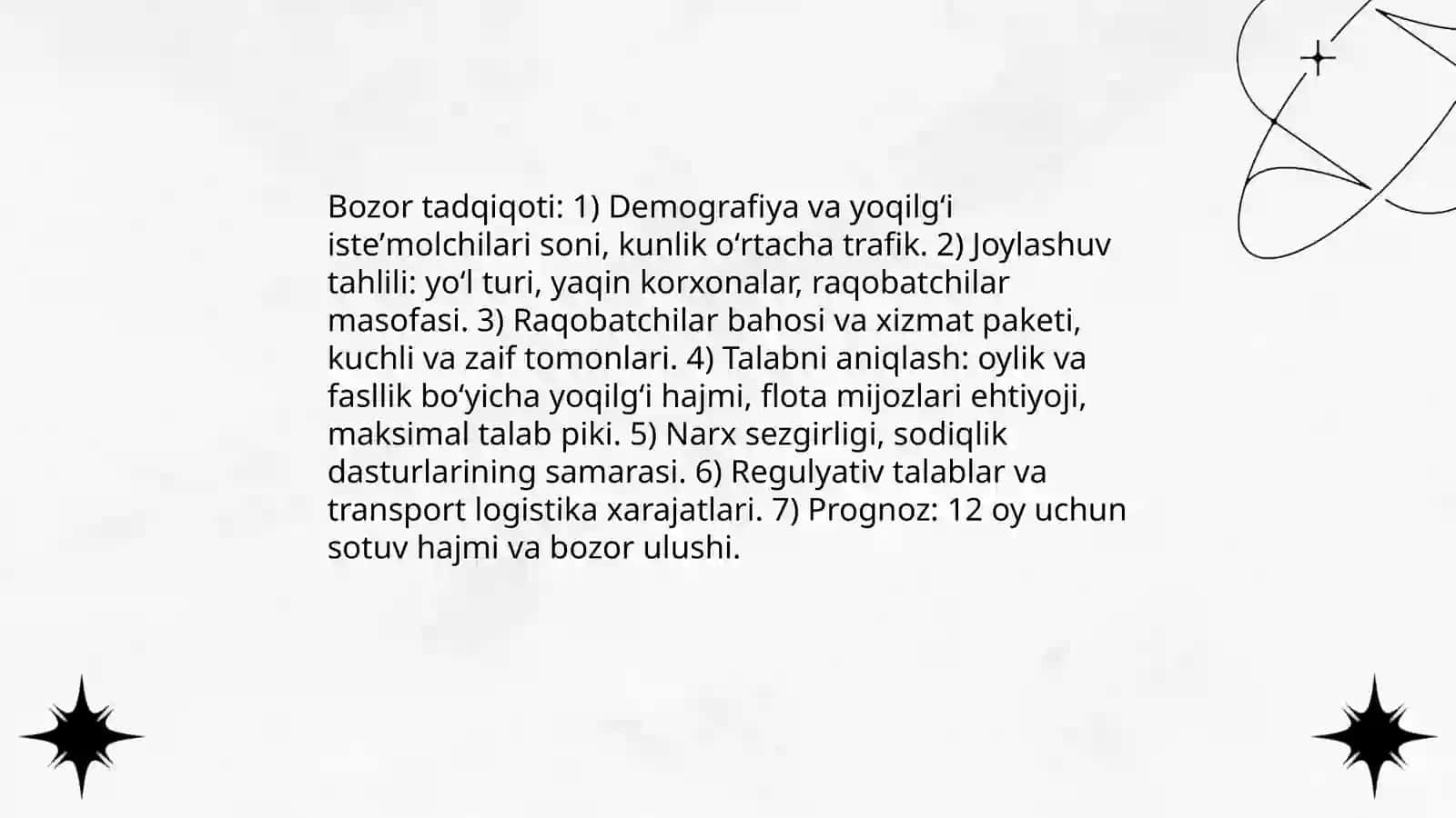 Biznes Reja Yaratish 4