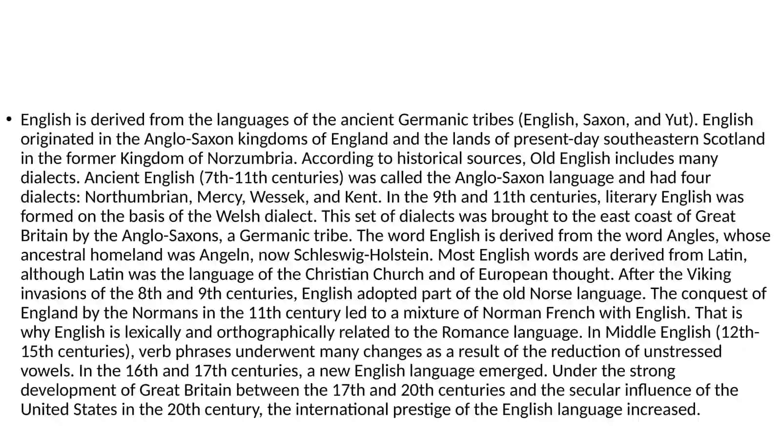Ubiquity of English 4