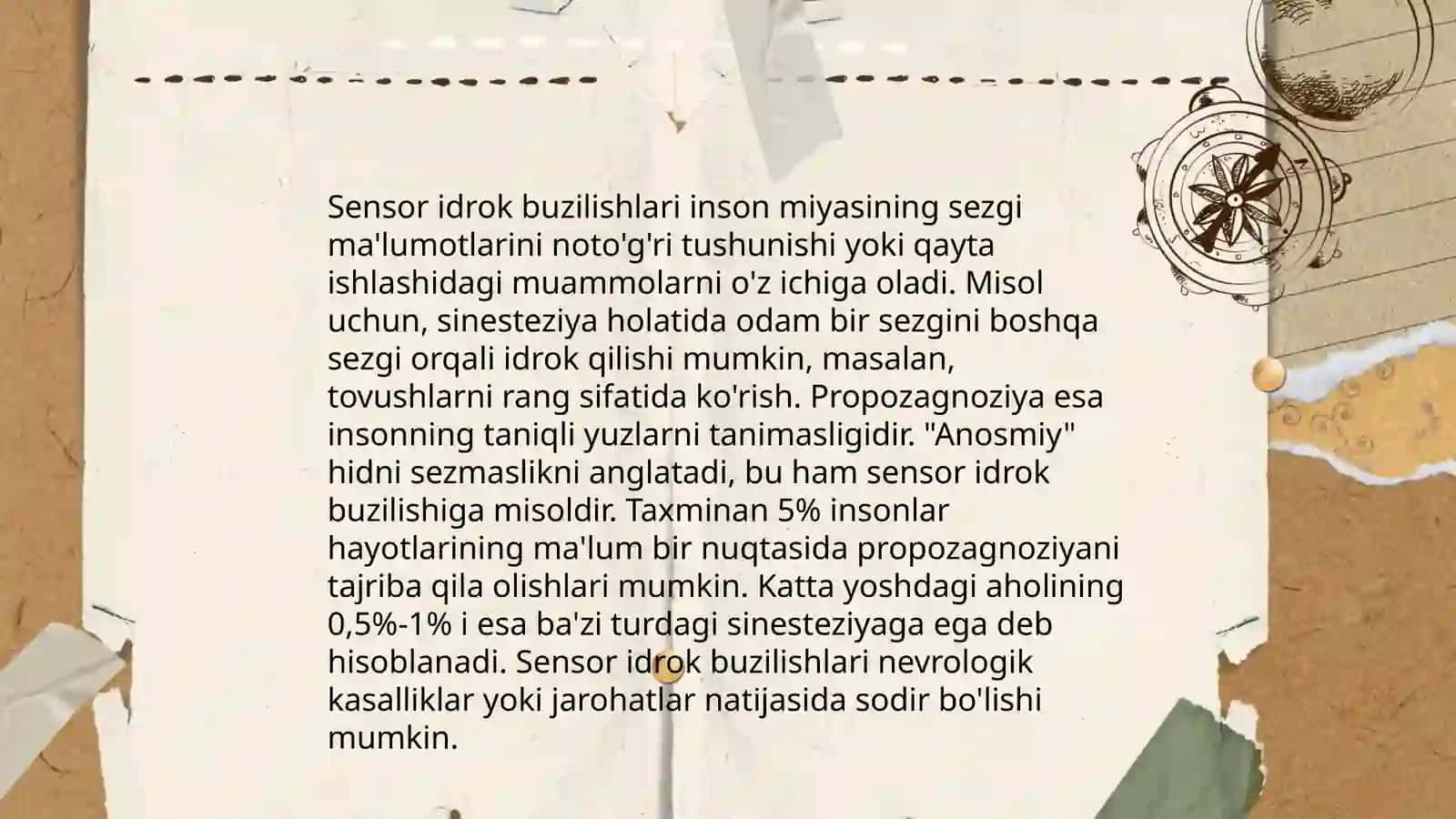 Idrok buzilishlari 4