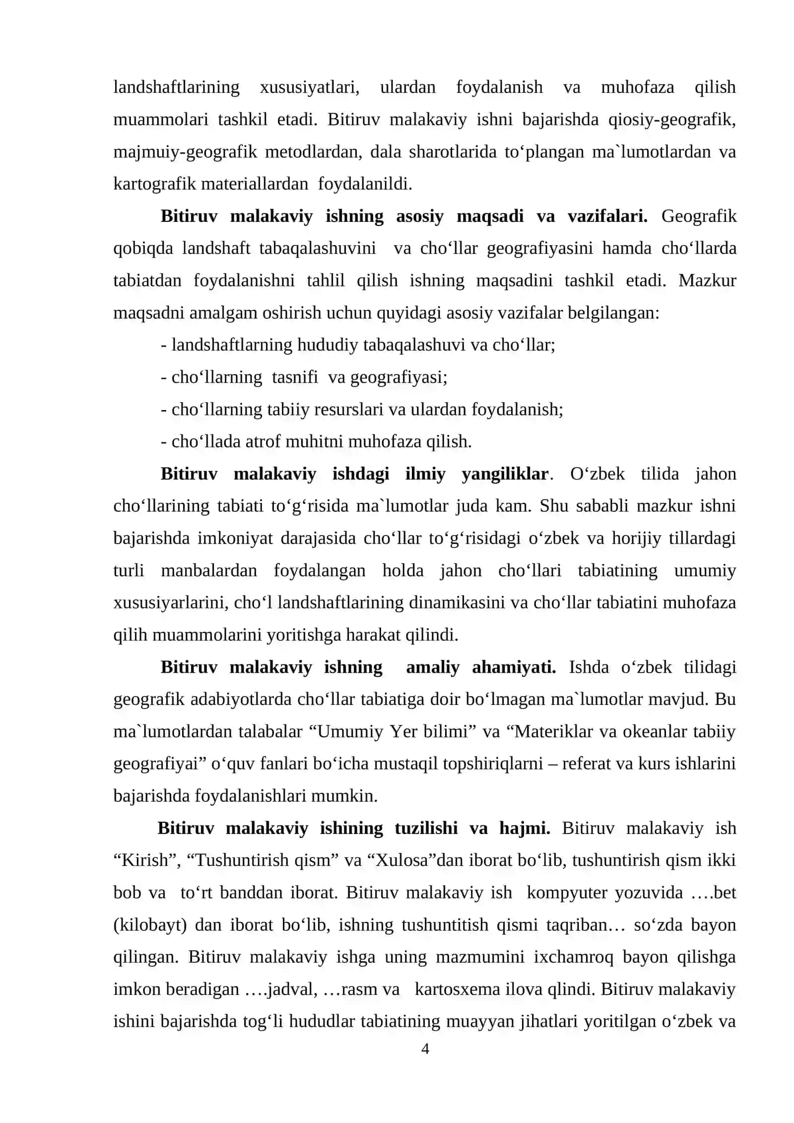 Cho‘llarda tabiatdan foydalanishning geoekologik jihatlari 4