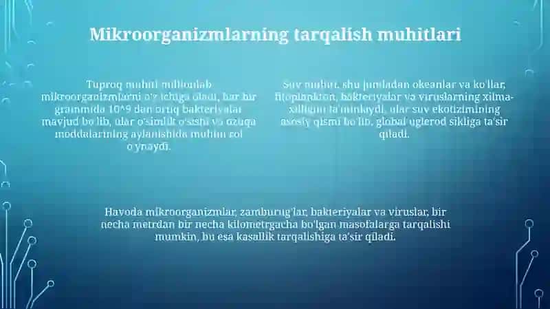 Mikroorganizmlarningtabiatdagitarqalishi 4