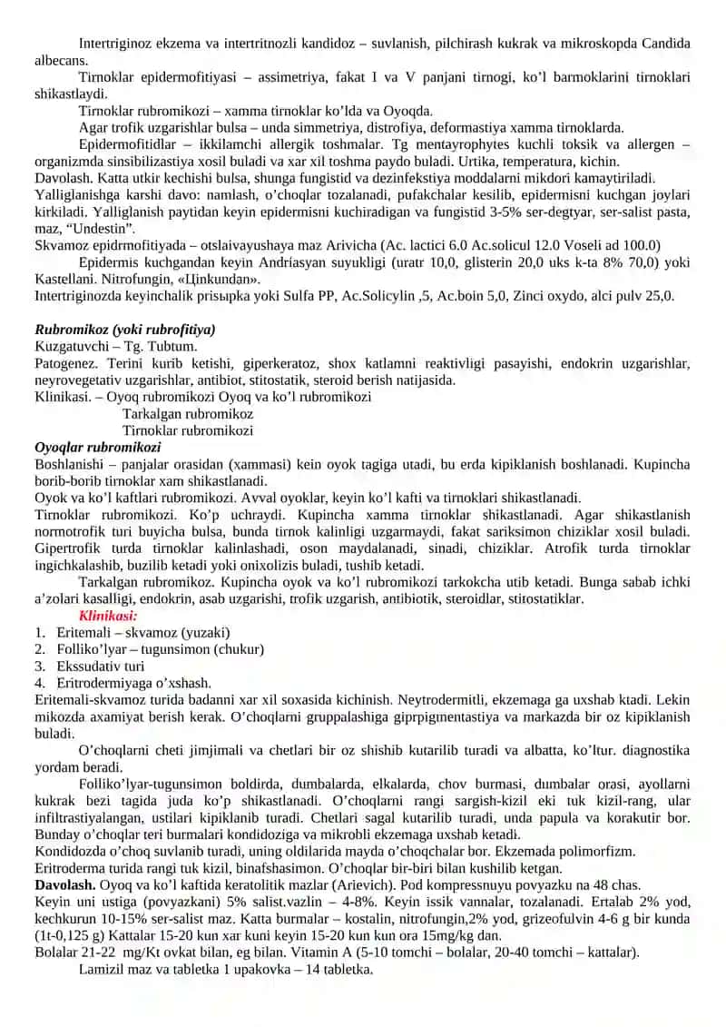 Zamburugli kasalliklar 4