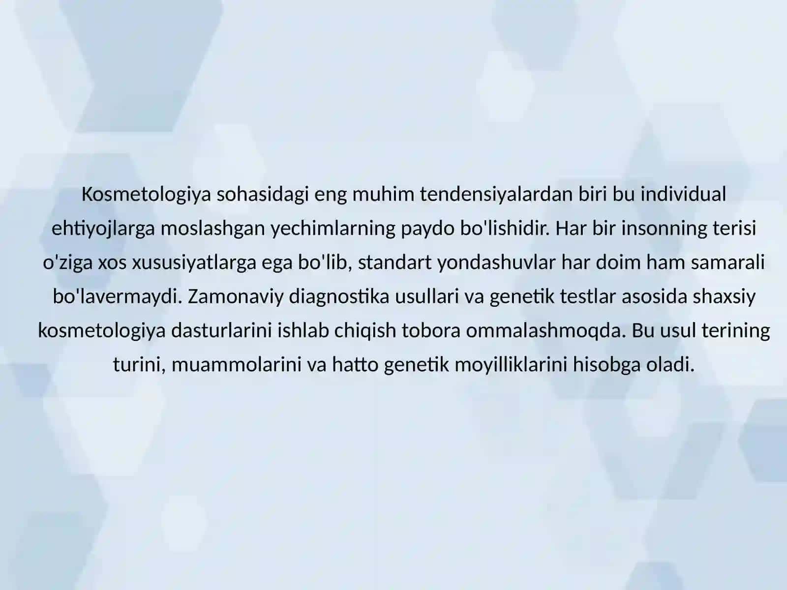 Zamonaviy kosmetologiya 4