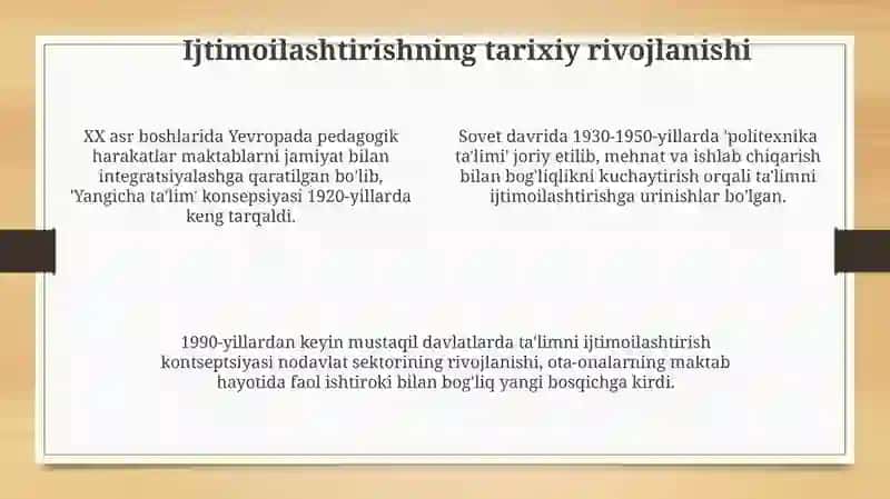 Tarbiyatiziminiishtimoiylashtirish 4
