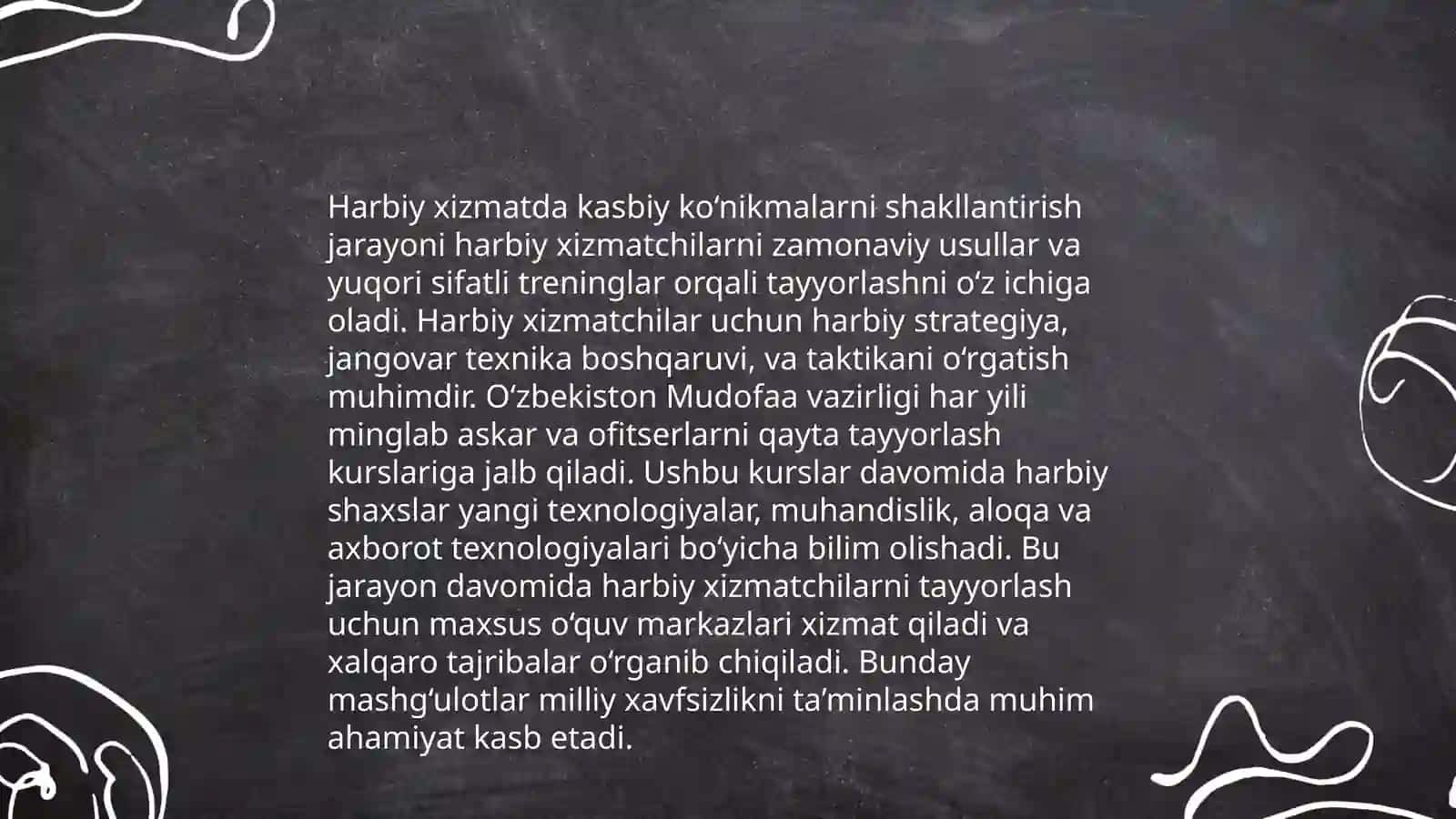 Harbiy xizmatda an’analar xamda urf odatlar 4