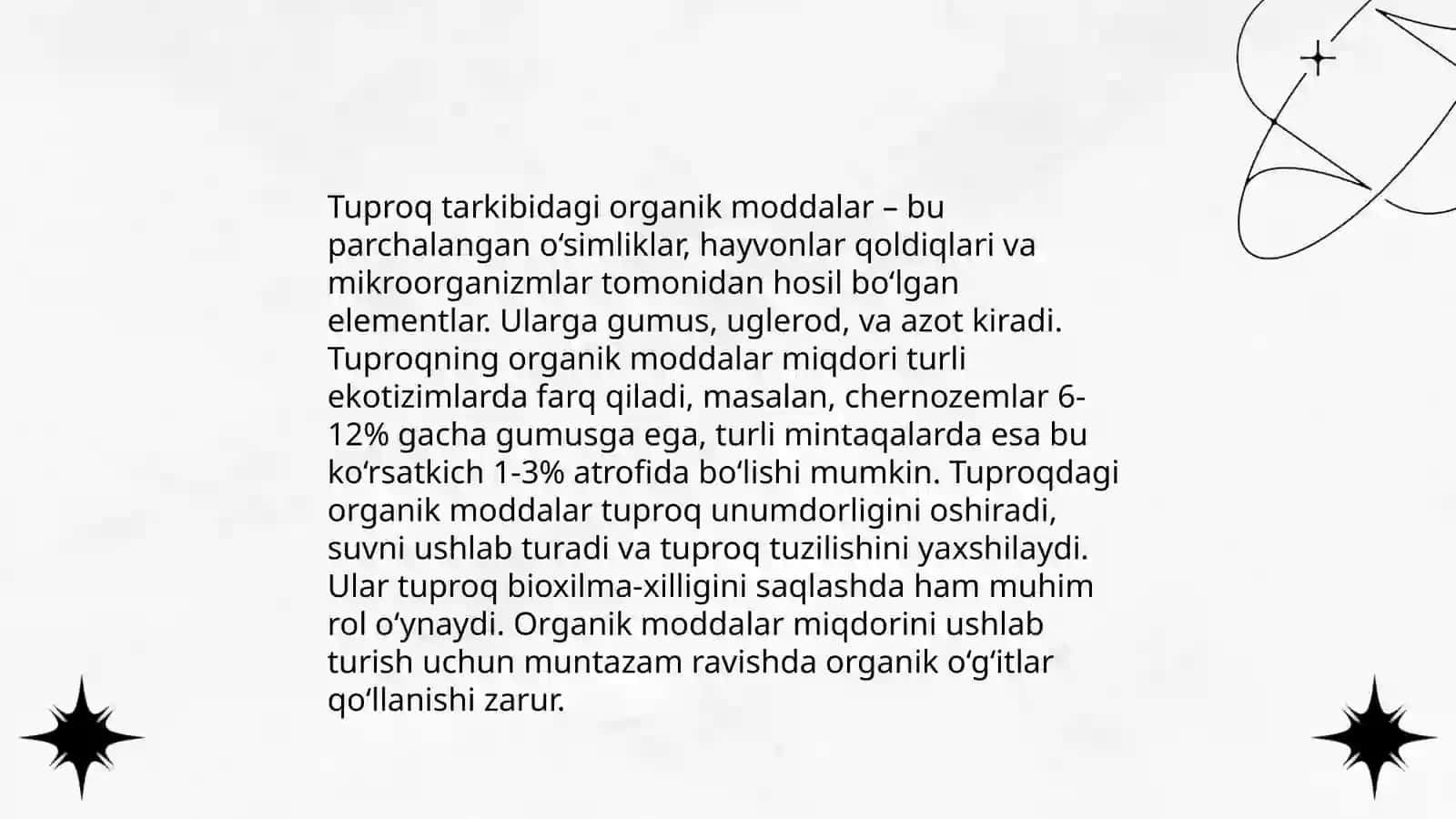 Tuproq unumdorligi 4