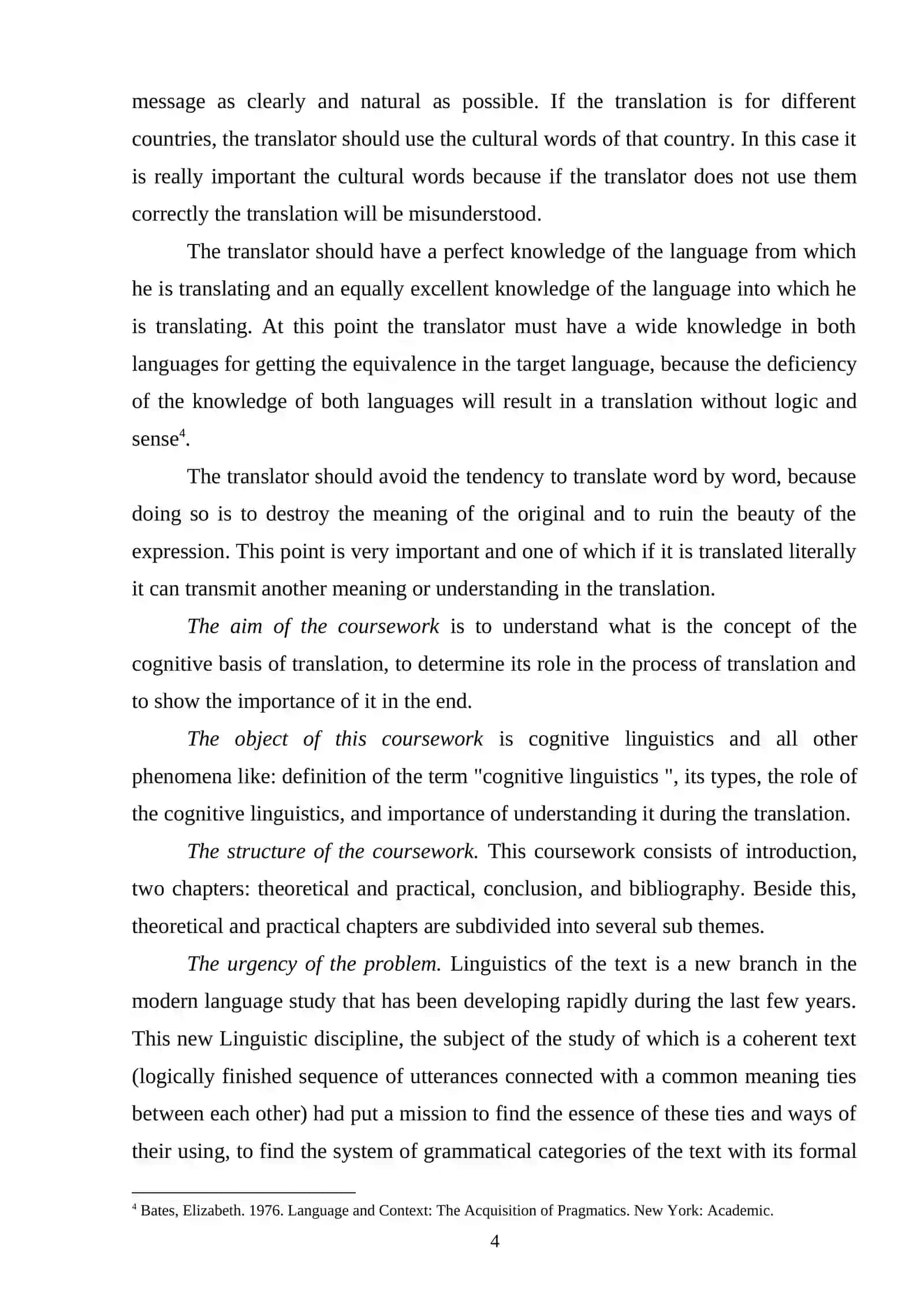 Cognitive Analysis of Concept in English and Russian 4