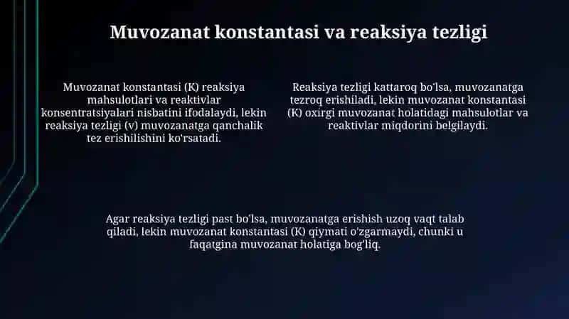 Kimyoviy muvozanat 4