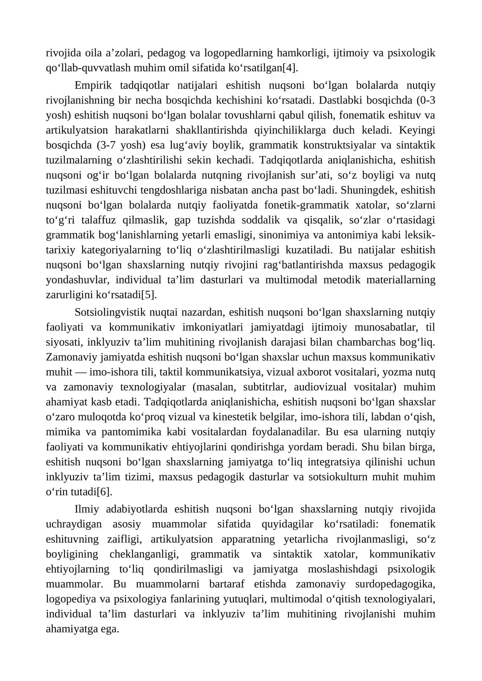 ESHITISHIDA NUQSONI BO'LGAN SHAXSLAR NUTQINING O'ZIGA XOS XUSUSIYATLARI 4