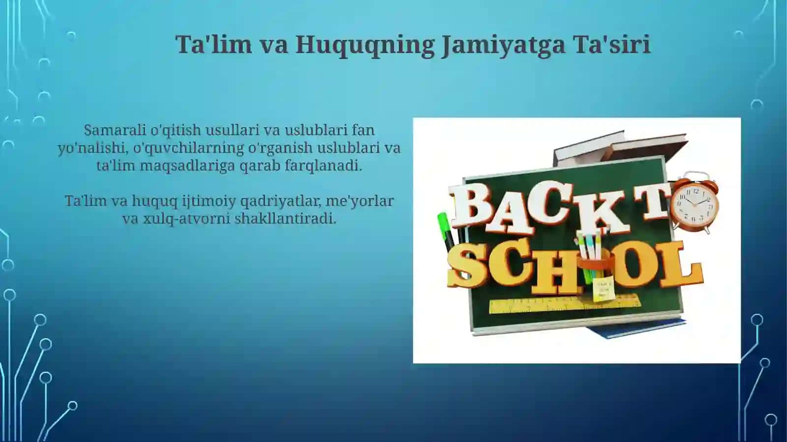 Huquq va Ta'limda Savolga Asoslangan O'qitish 4