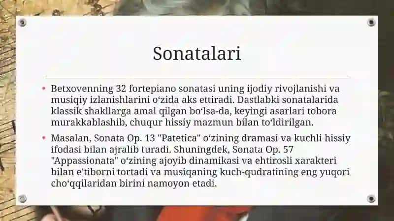 Betxovenning fortepiano va simfonik ijodi 4