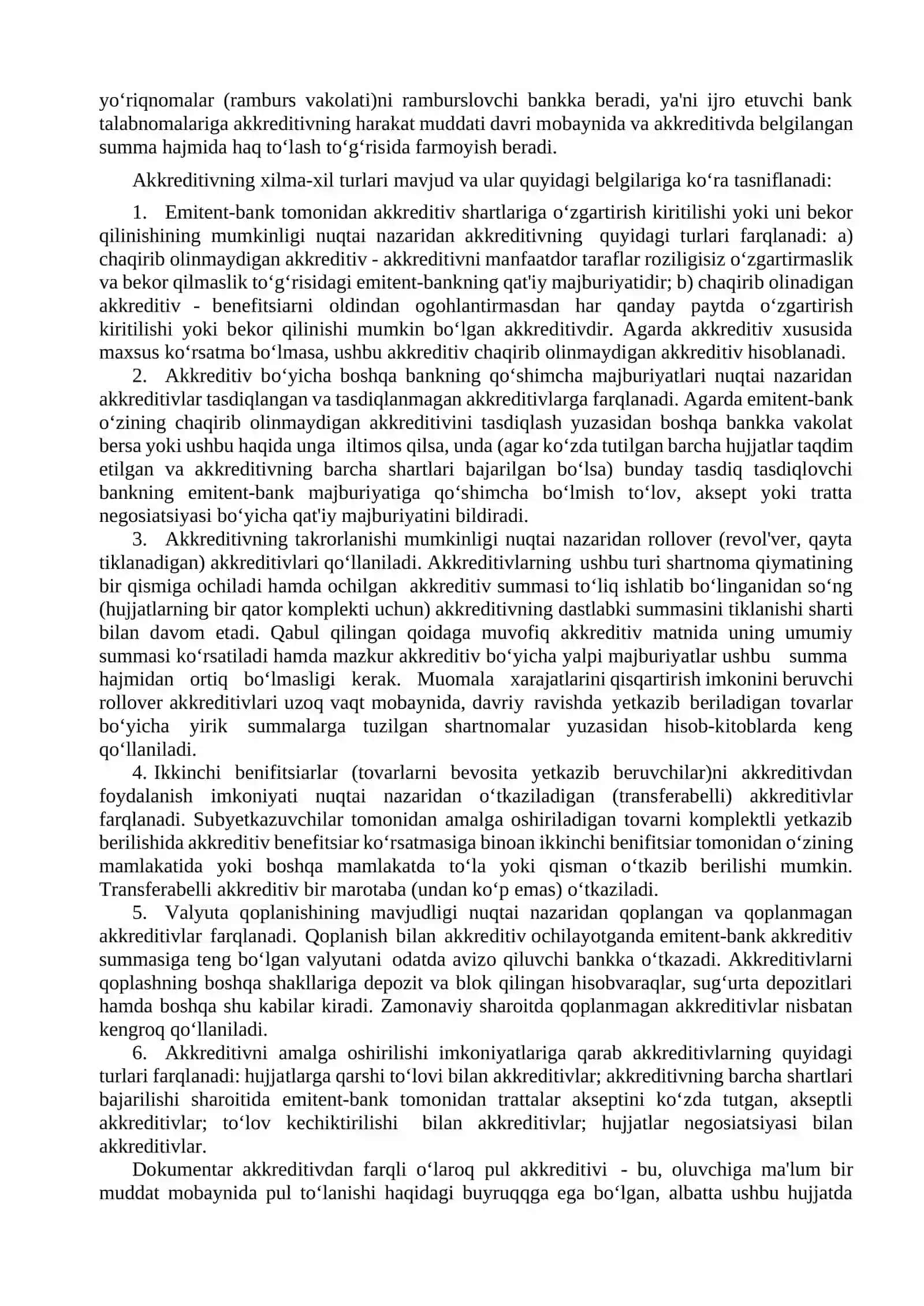 Xalqaro hisob-kitob shakllari 4