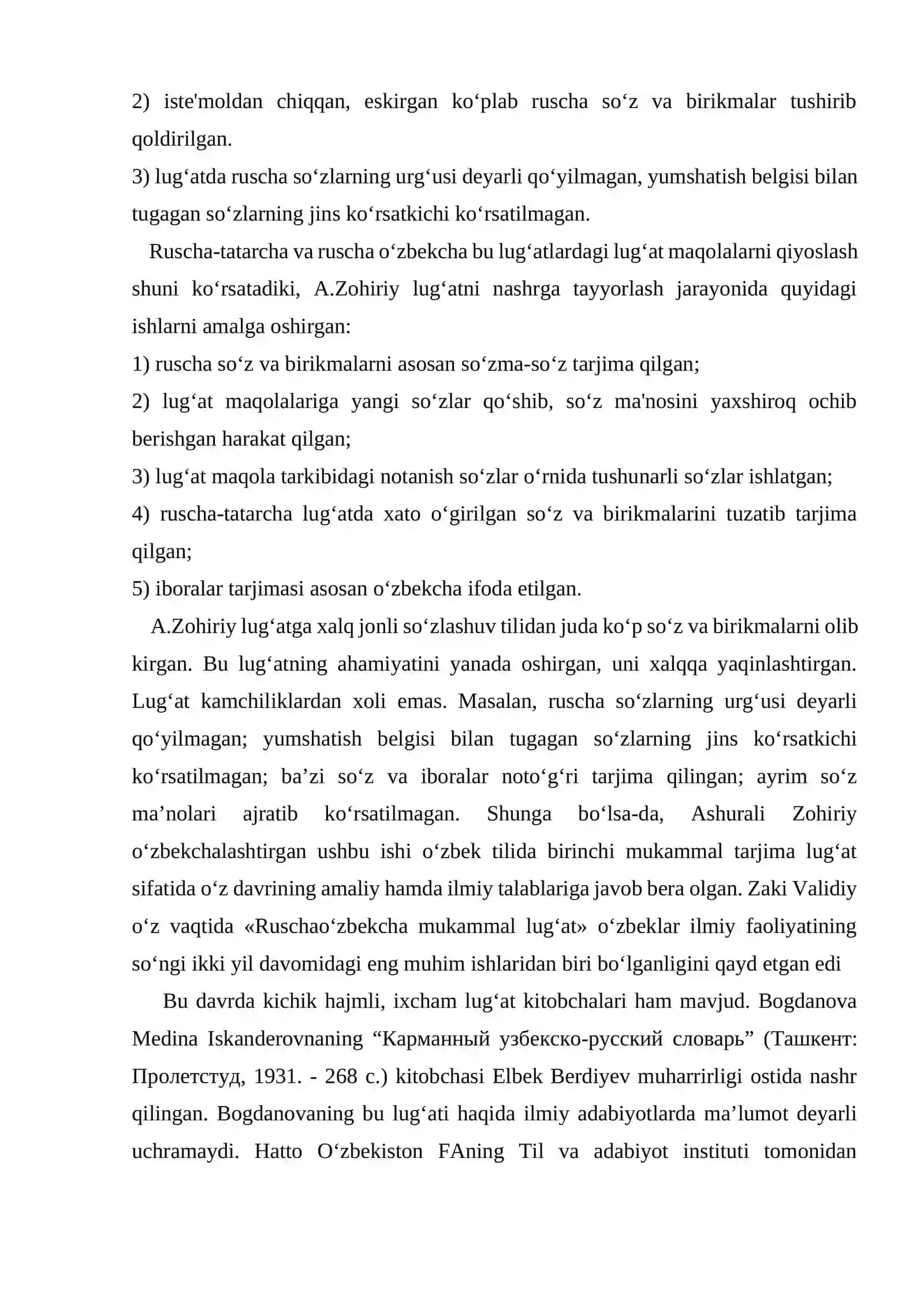 Jadid ma’rifatparvarlarining lug‘atchilik sohasidagi faoliyati 4