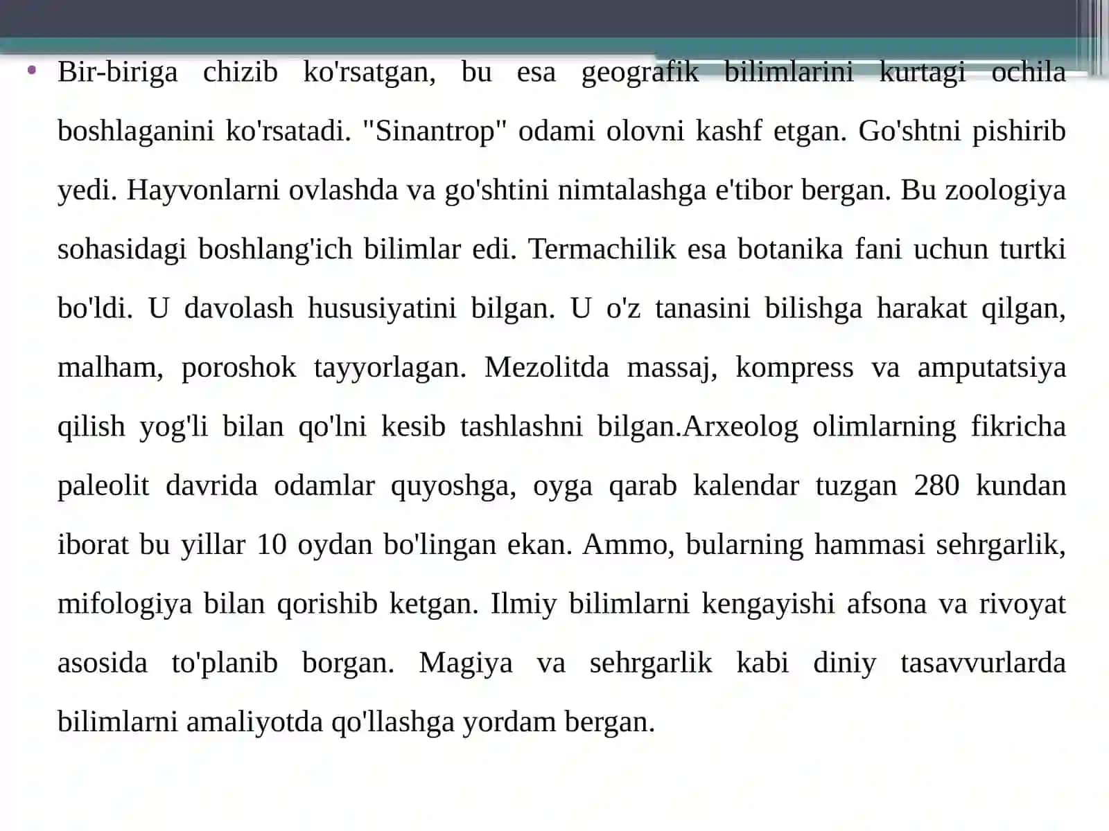 Antik davr ilmiy tafakkurning rivojlanishi 4