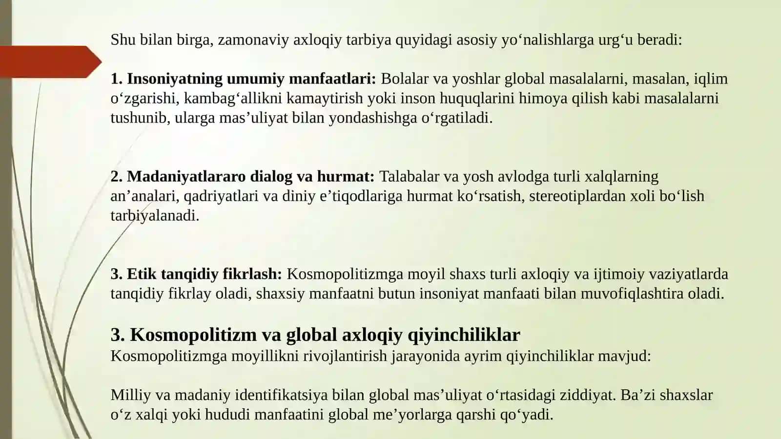 Zamonaviy axloqiy tarbiyada kosmopolitizm gamoyillik 4