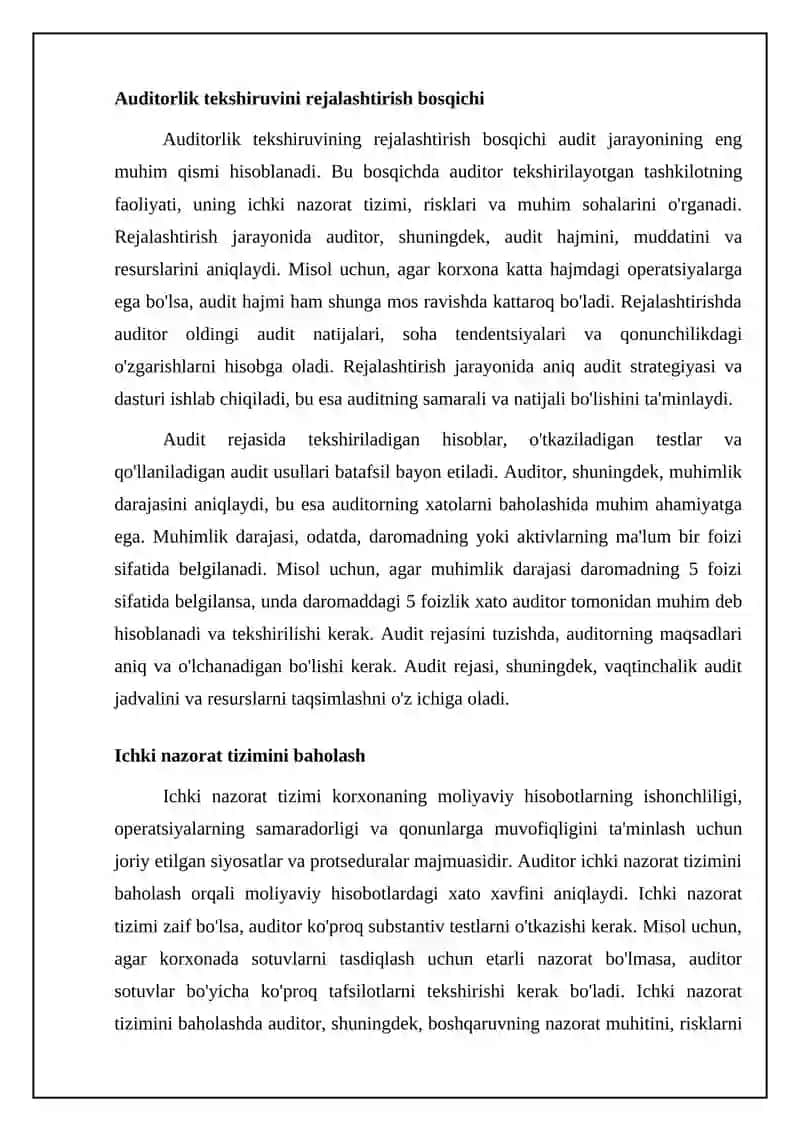 Pul mablagʻlari auditi 4