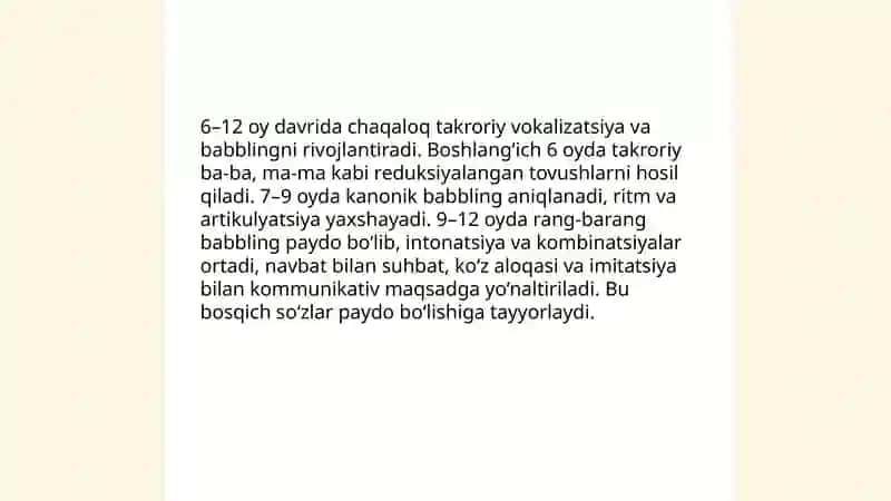 Ilk bolalik davrida nutqning rivojlanishi 4