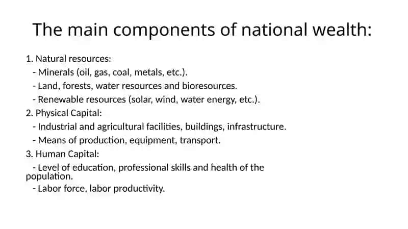 National Wealth: Indicator of State Power 4