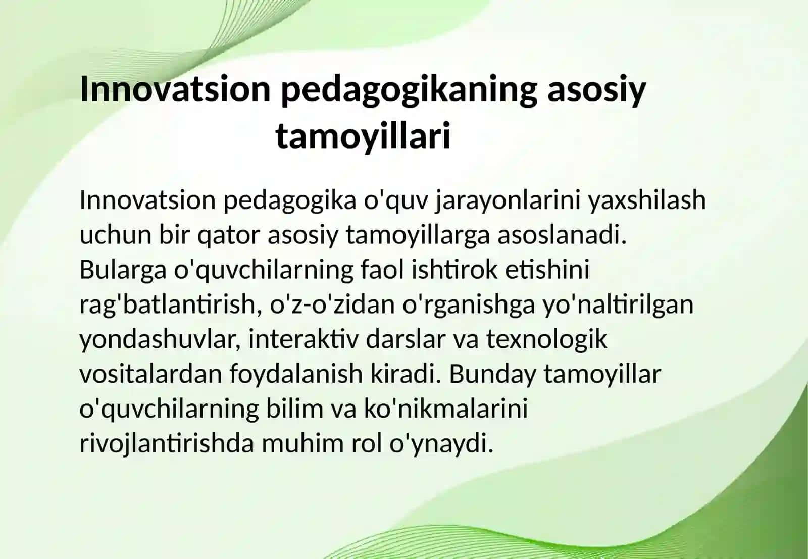Innovatsiya va innovatsion pedagogika 4