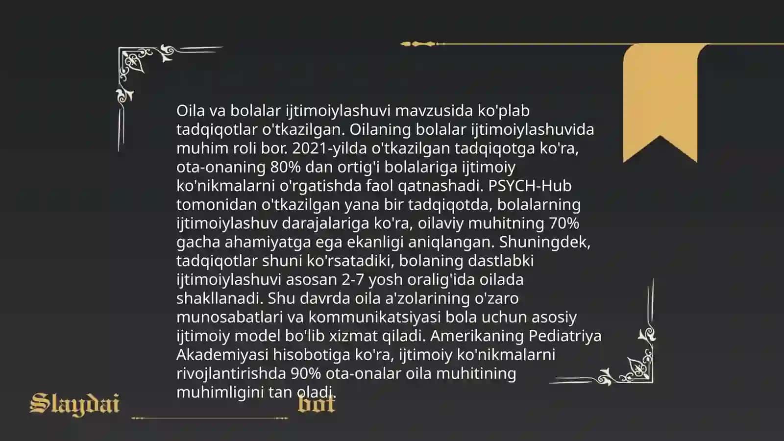 Bolalarning ijtimoiylashuvi 4