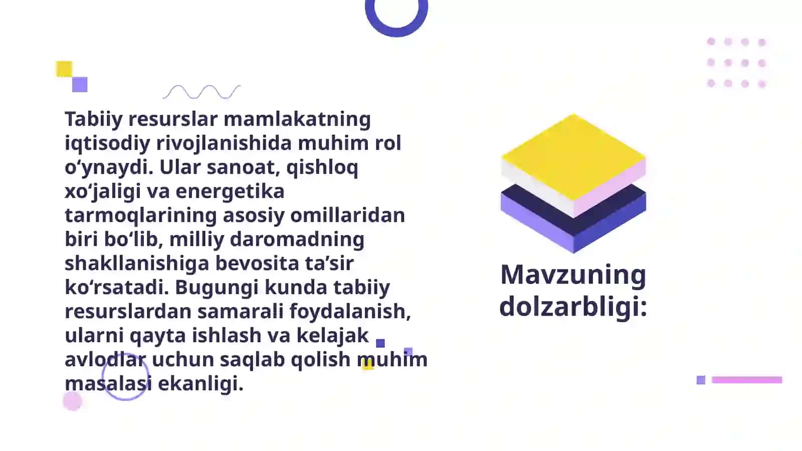 Tabiiyresurslarningmamalakatiqtisodiyrivojlanishigata’siri 4