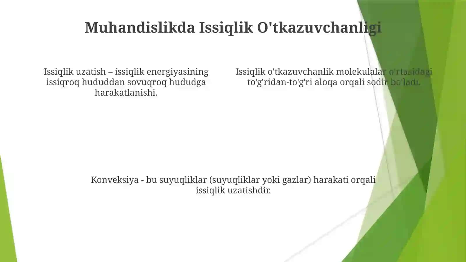 Issiqlikuzatishturlari 4