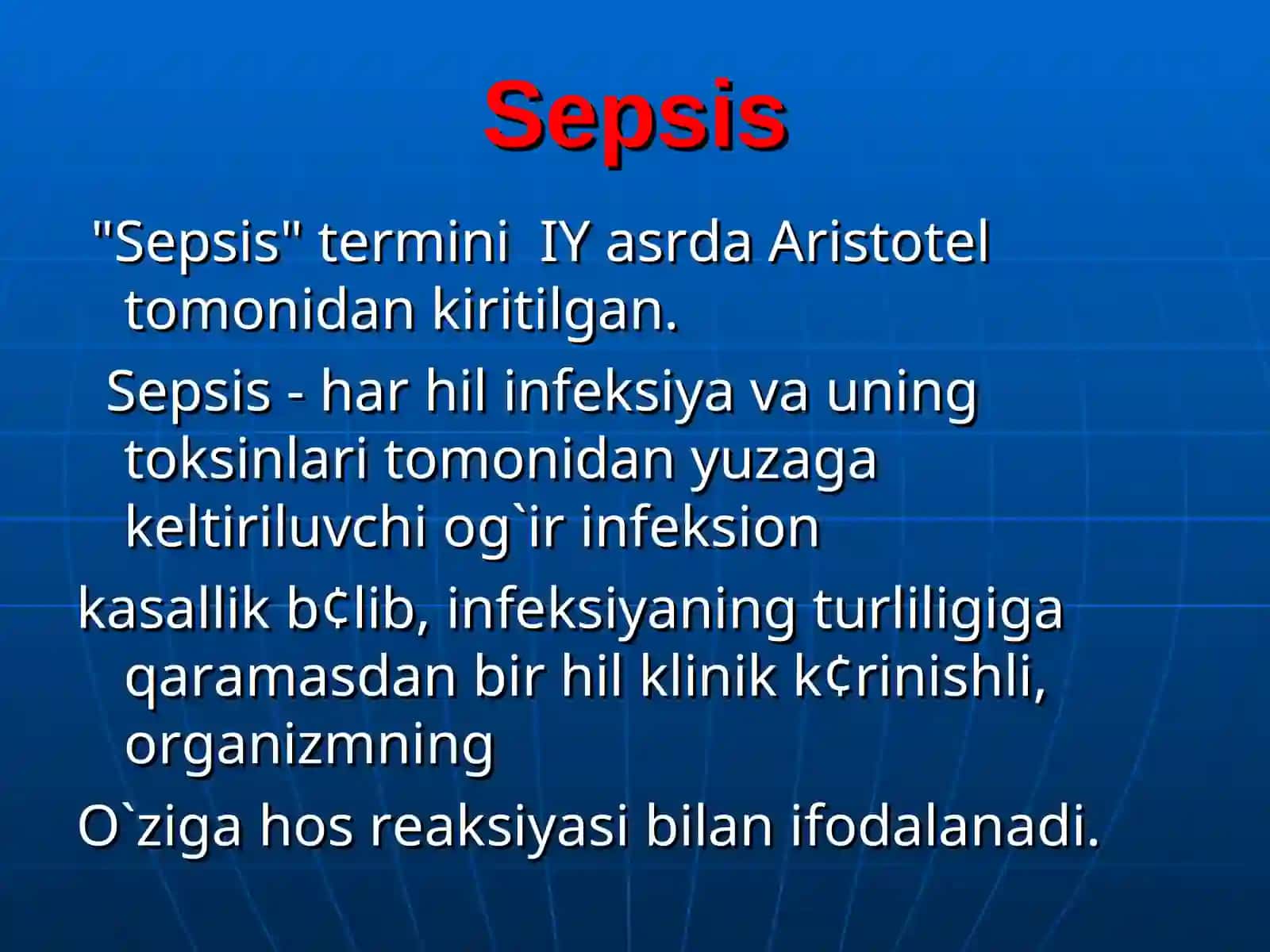 UMUMIY YIRINGLI XIRURGIK INFEKSIYA 4