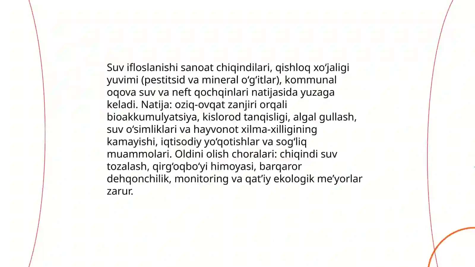 Inson faoliyatini tabiatga ta'siri va tabiatning javobi 4