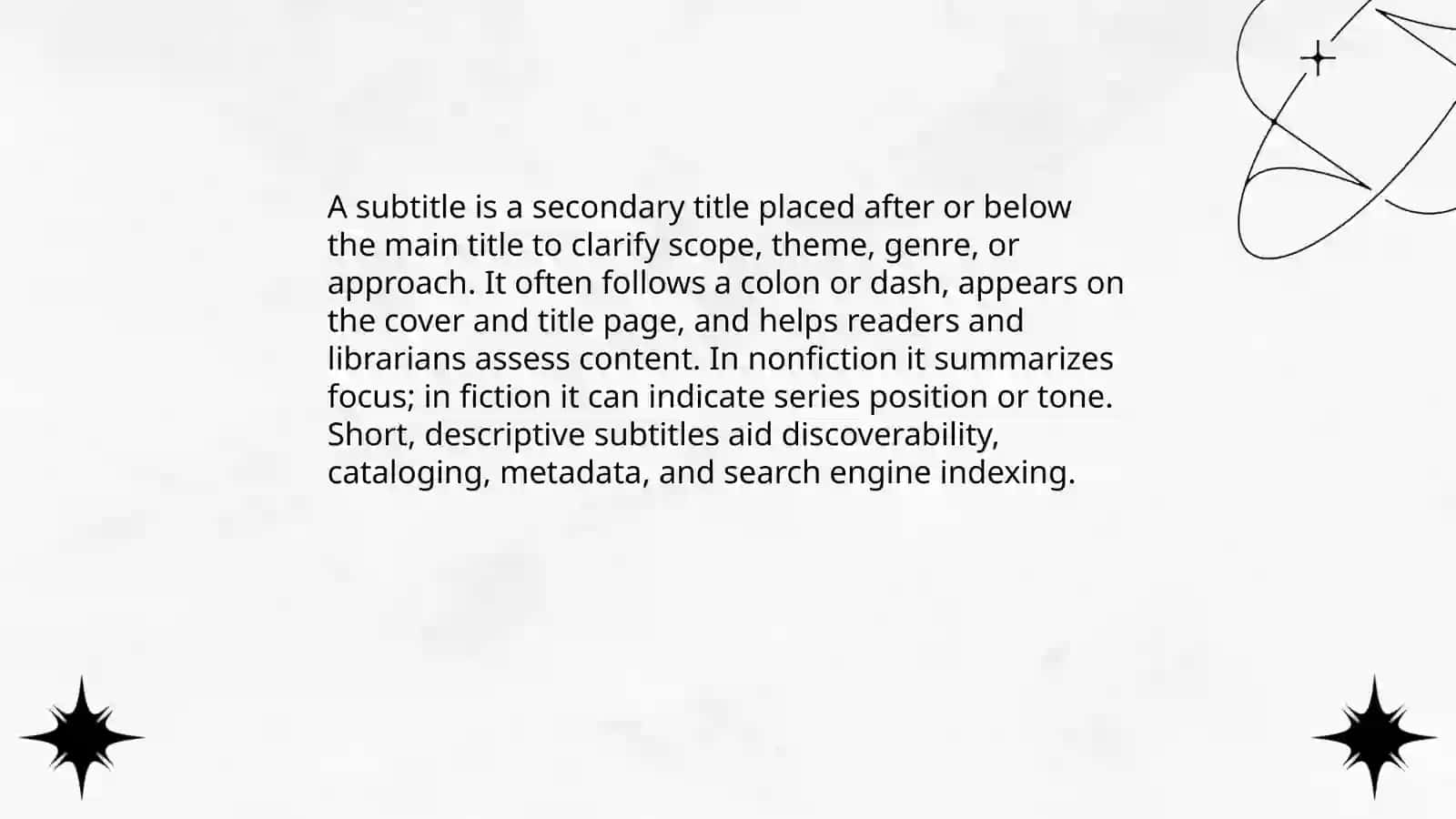 Bookish vocabulary 4