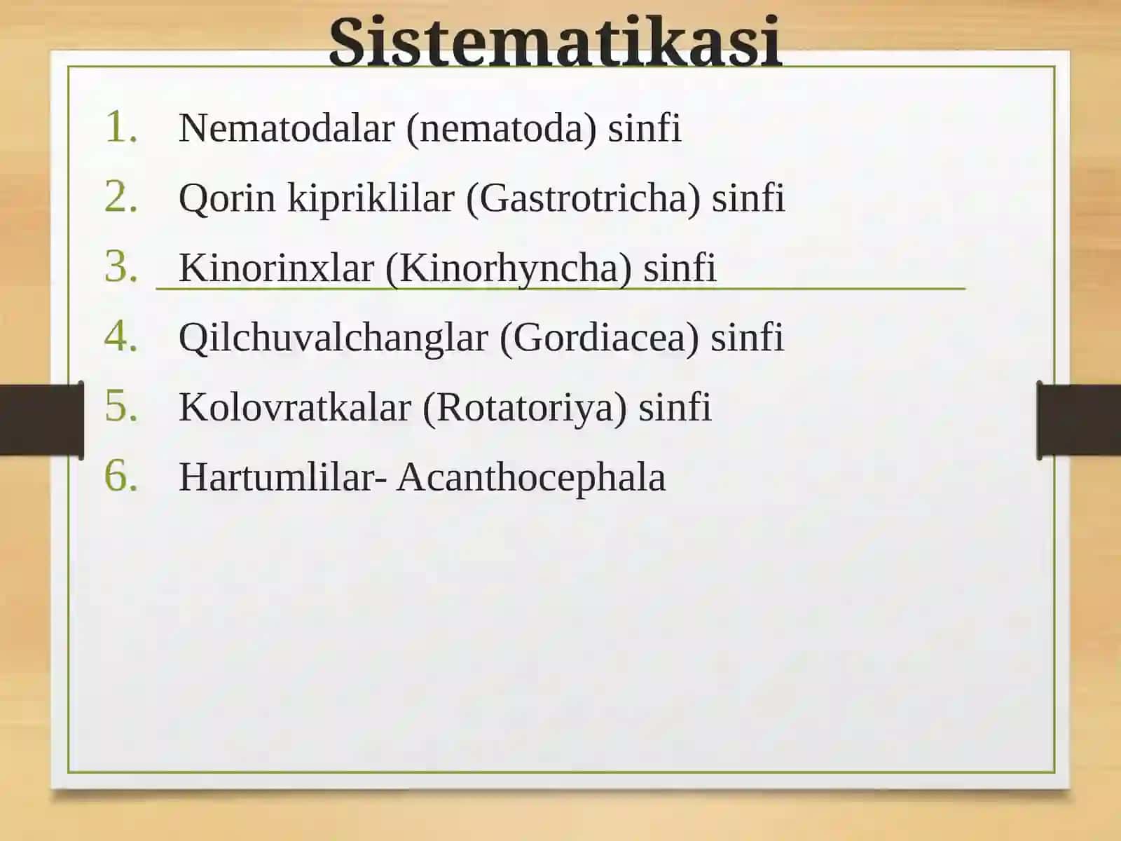 To’garak chuvalchanglar tipi 4