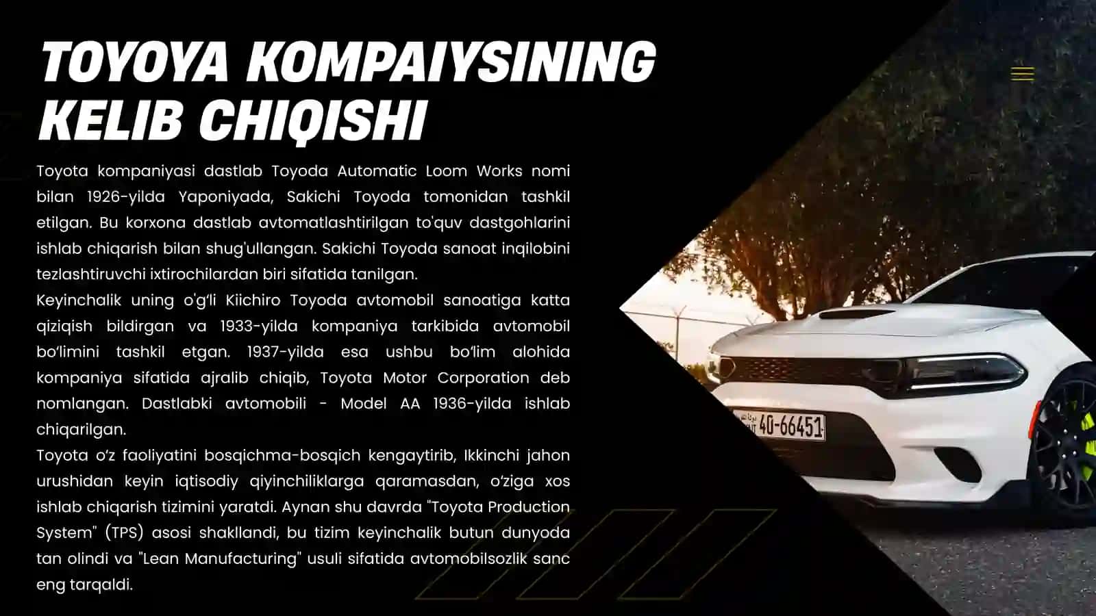 TOYOTA 4