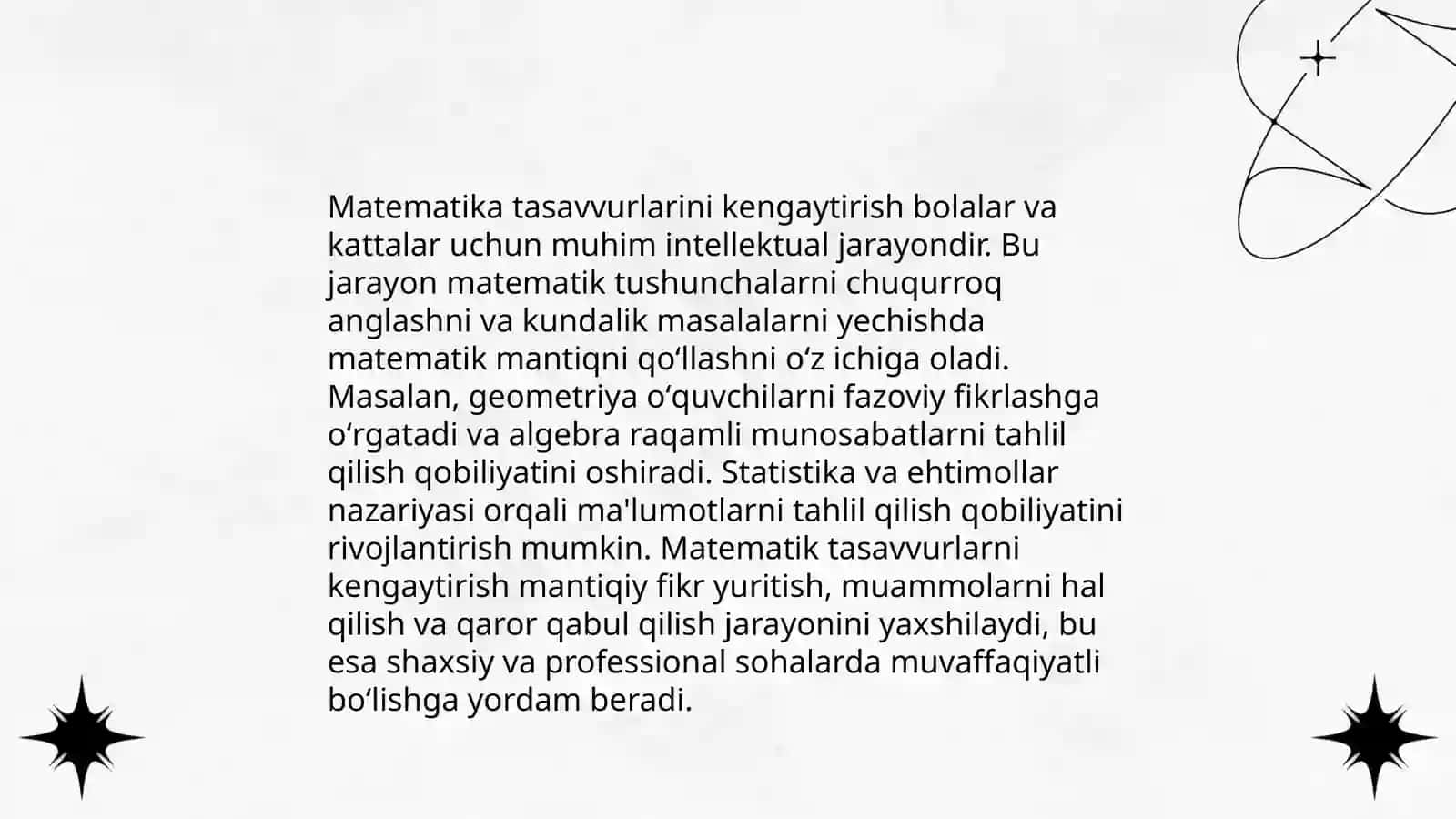 Mavzu: Mantiqiy fikrlash asoslari 4
