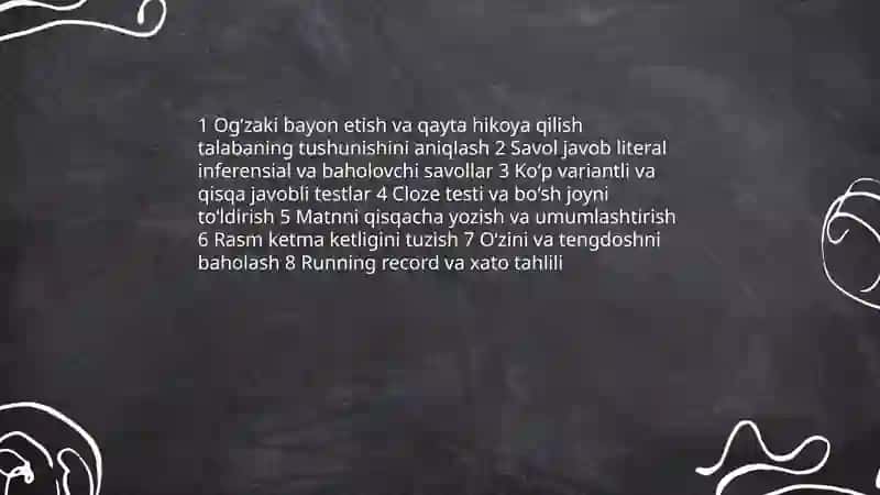 Boshlang'ich ta'limda matn ustida ishlash 4