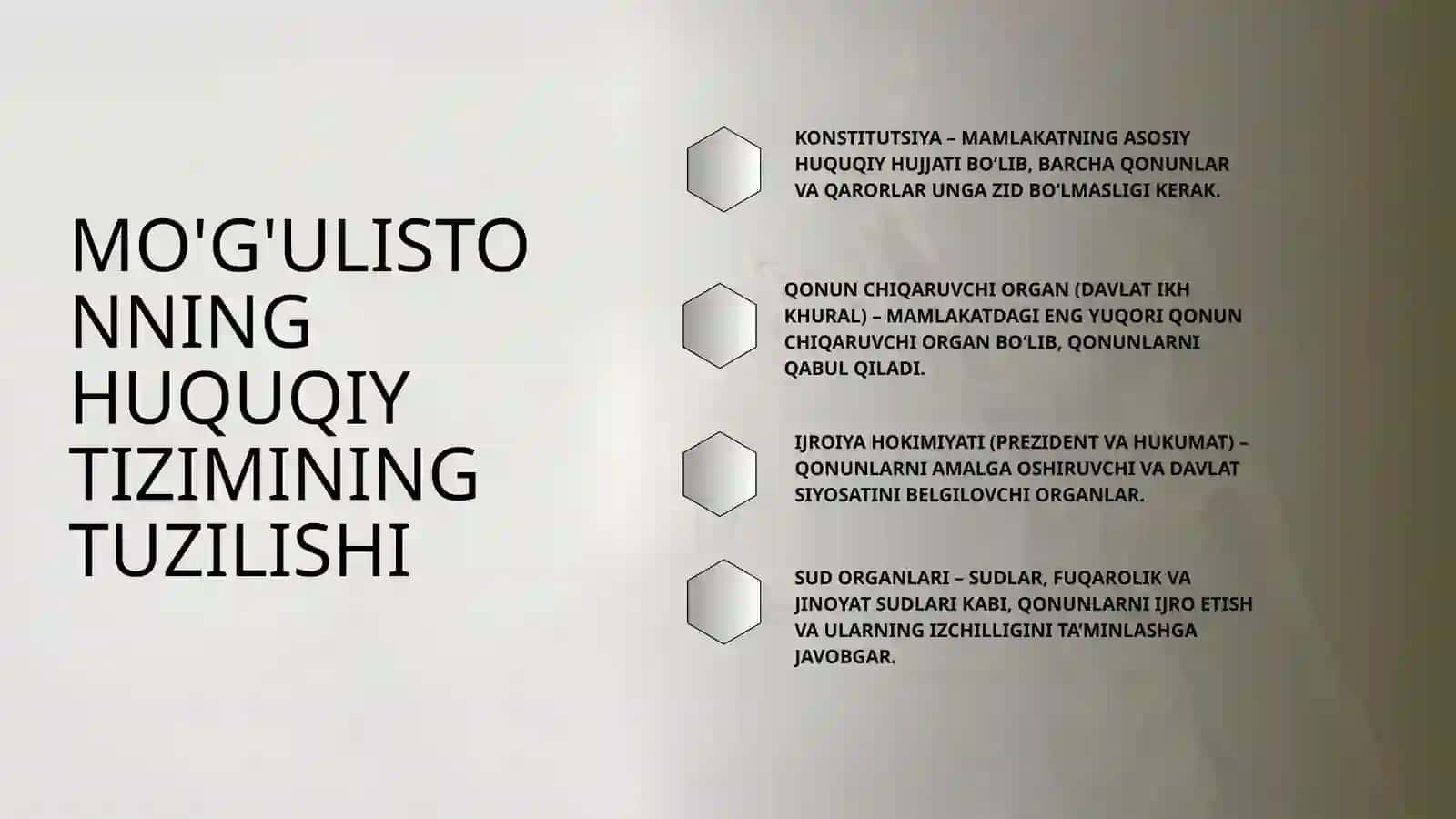 MONGOLIYANING ZAMONAVIY HUQUQ TIZIMI 4