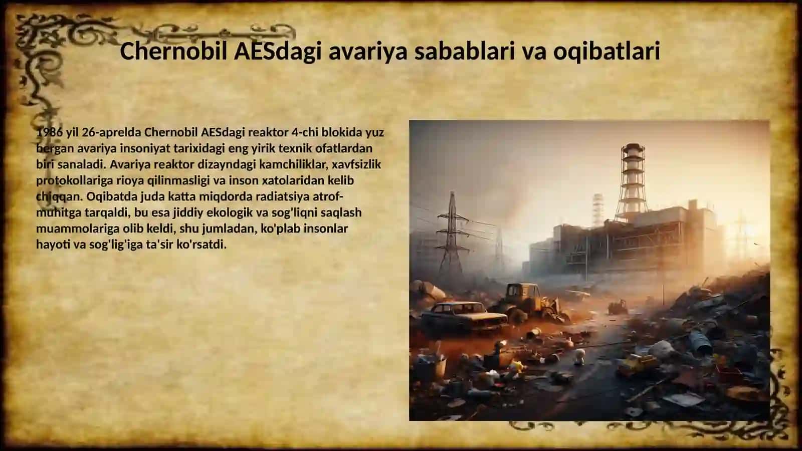 Atom Elektrostansiyalari va Avariyalar 4