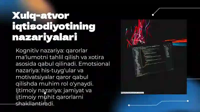 Xulq-atvor iqtisodiyoti 4
