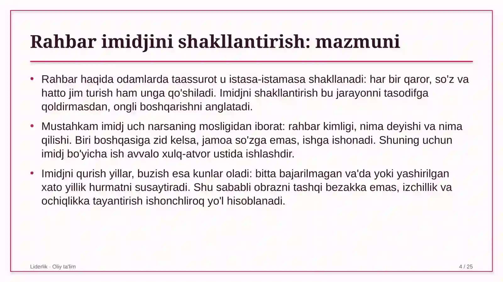 fintex kompaniyalarida rahbar imidjini shakllantirish 4967 4