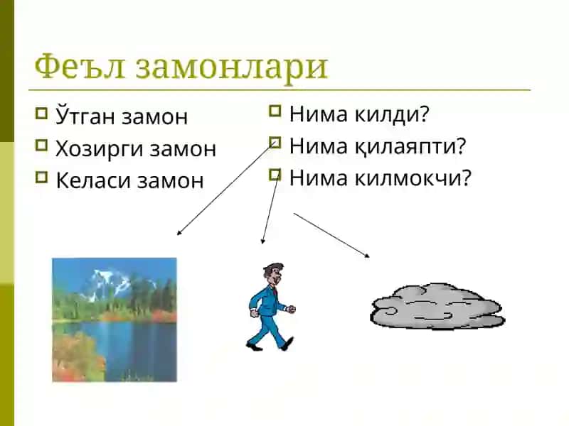 Fe’l So’z Turkumi 4