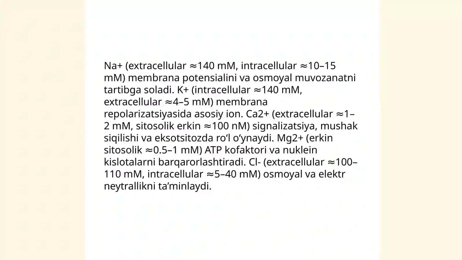 Hujayraning kimyoviy tarkibi 4