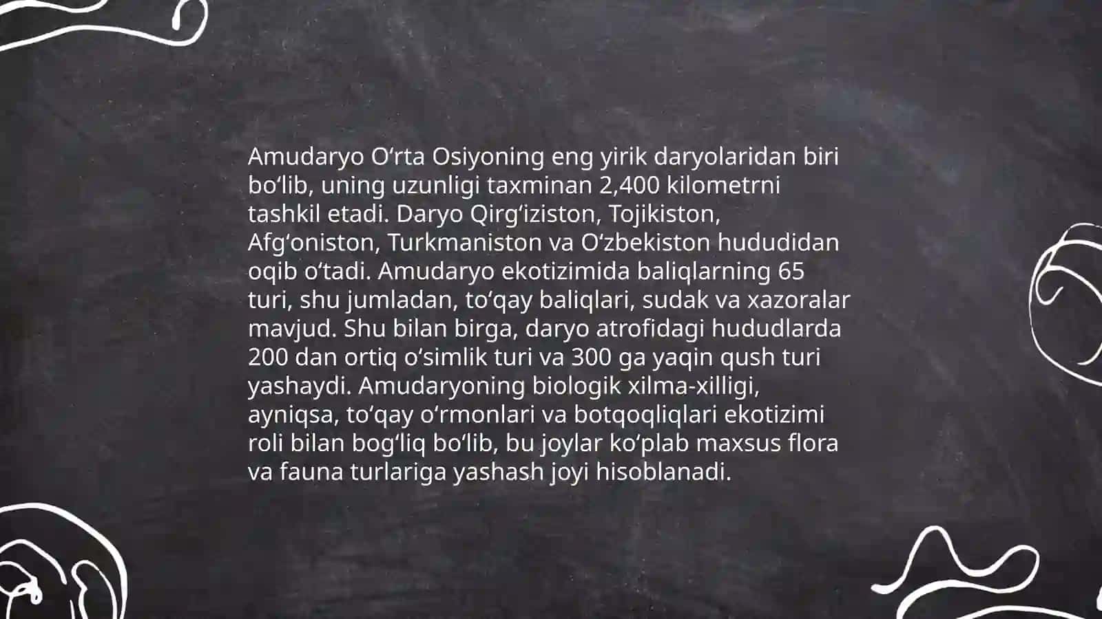 O'zbekistonning Suv Ekosistemalari 4
